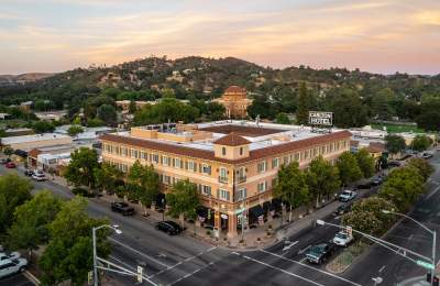 Overview of the Carleton Hotel in Atascadero