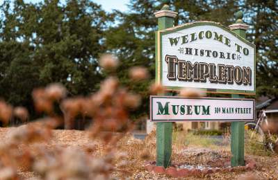 Templeton Welcome Sign