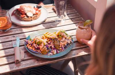 brunch items from Hidden Kitchen in Cayucos