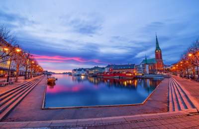 Vinter i Pollen i Arendal