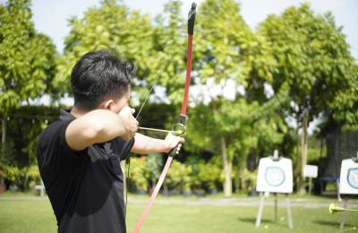 Archery at CASS Winery