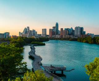 Austin's Hike & Bike Trail at Lady Bird Lake
