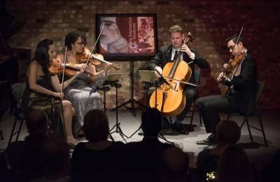 The Grammy-winning Catalyst Quartet performing in December 2017.