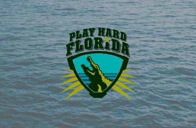Play Hard Florida Logo w/ Bakcround
