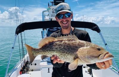Crystal River grouper fishing charter