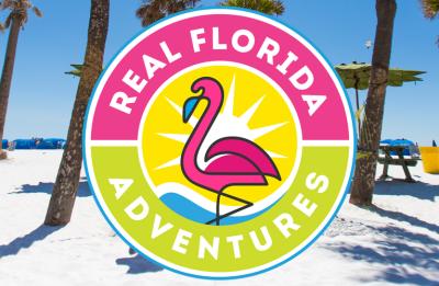 Real Florida Adventures Beach Logo wide