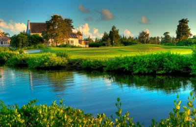 Hole #13 over Tampa Bay Canal