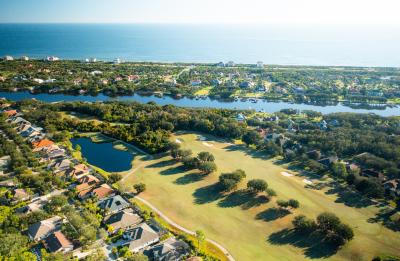 Grand Haven Golf Club on the Intracoastal Waterway in Palm Coast, Florida.