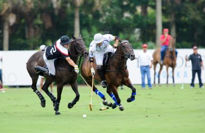 Action Shot at the International Polo Club Palm Beach