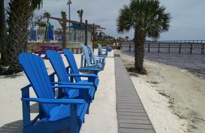 Beachfront chairs