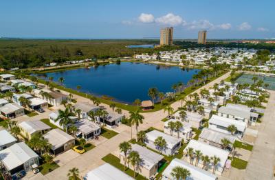 Siesta Bay RV Resort Aerial