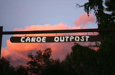 Canoe Outpost sign1