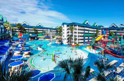 The Lagoon Pool is where families come to play!