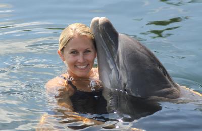 Have you hugged a dolphin today?