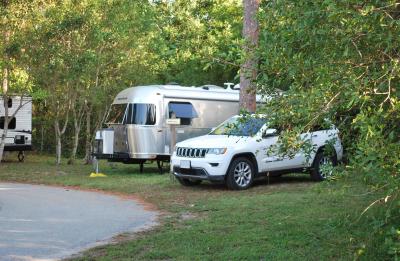 RV sites at Lion Country Safari/West Palm Beach KOA.