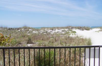 Balcony view from Vistas on the Gulf by TRS - on St. Pete Beach