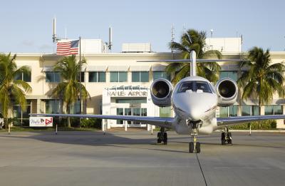 Naples Airport terminal airside