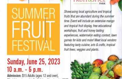 Summer Fruit Festival - June 25th, 2023