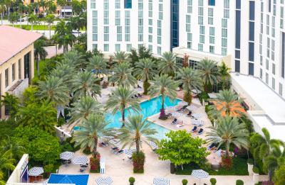 Pool and Event Lawn