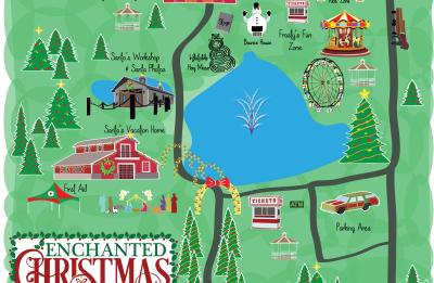 Christmas Village Map