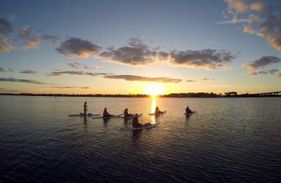 Paddles By The Sea