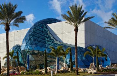 Dalí Museum Building: Eastside View of the Enigma