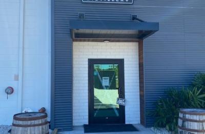 Front Entrance to Distillery
