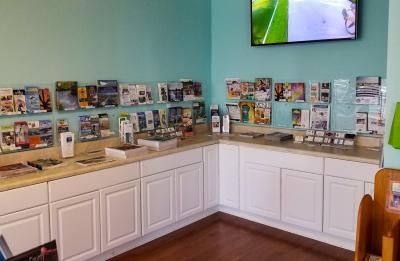 New Punta Gorda/Englewood Beach Visitor Center Guide/Brochure Area