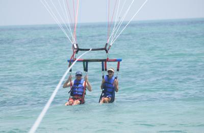 Parasail in the Florida Keys with Land's End Adventures