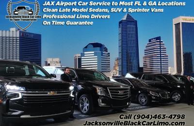 Jacksonville Black Car Limo Transportation - JAX Airport Car Service