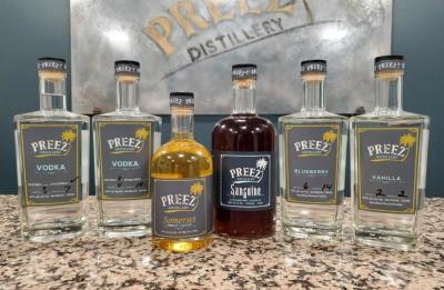 Our current collection of spirits
