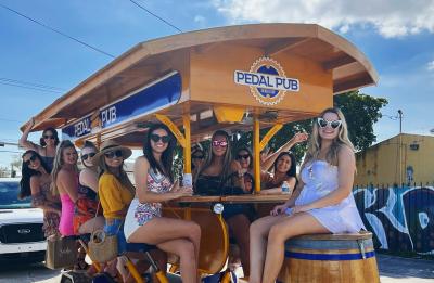 Pedal Pub Miami Tour Pics