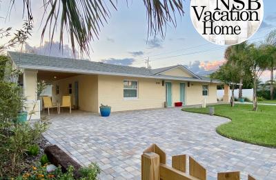 Located in the heart of New Smyrna Beach our vacation homes are a short walk from all the fun!