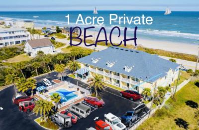 Hotel with 1 Acre Private Beach