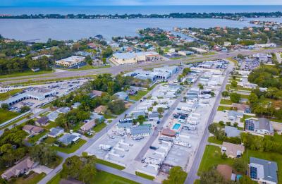 Birdseye View of Sarasota Sunny South RV/MH Resort