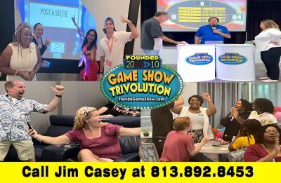 Choose from one of over a dozen different game shows