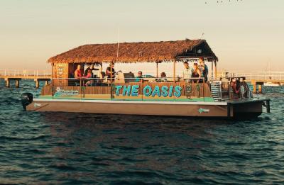 Sunset Tiki Boat Tour