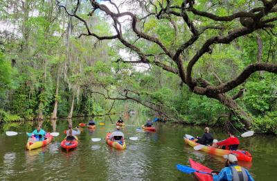 Paddle tour in the Dora Canal
