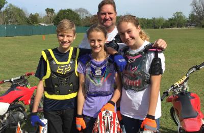 A safe place for families to learn how to ride dirtbikes safely