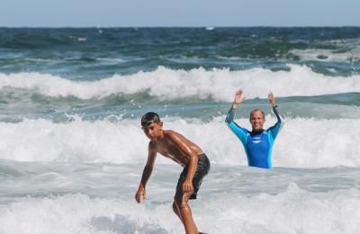 Surfing in Fort Lauderdale, Florida