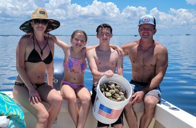 Scalloping Crystal River Florida