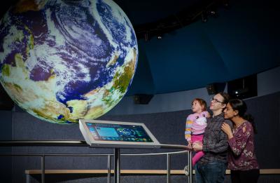 Science on the Sphere at Conservancy's Nature Center