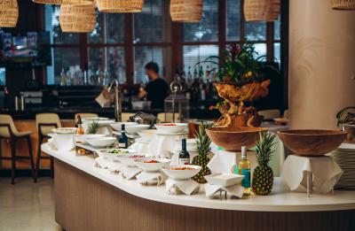 Breakfast buffet or Private event space