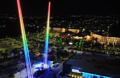 The Sunset Walk Slingshot at Margaritaville Resort
