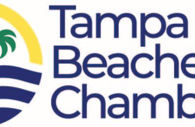 Tampa Bay Beaches Chamber logo