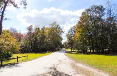 Drive into campground
