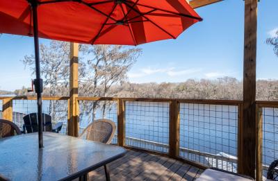 View of Suwannee River from Riverfront Cabins