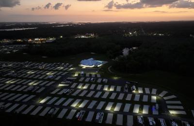 Spacious Concrete Pads -