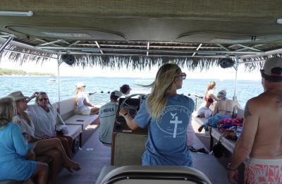 Dolphin tour from the Tipsy Tiki in Destin