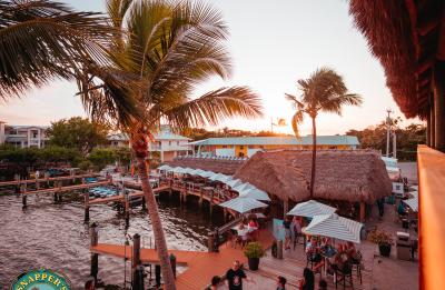 Waterfront dining at Snappers